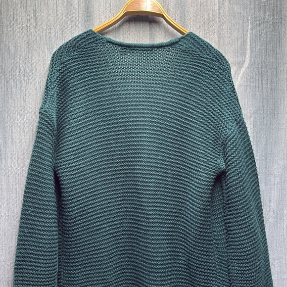 Brave soul Women's Teal Open-Front knit Sweater size XS - Picture 8 of 9